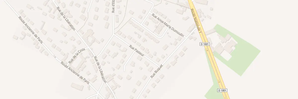 Plan du 3 Rue Pasteur à Warluis