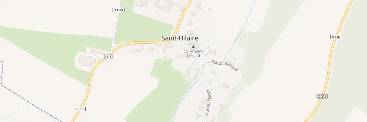 Plan du 4 Rue de l’Église à Lanches-Saint-Hilaire