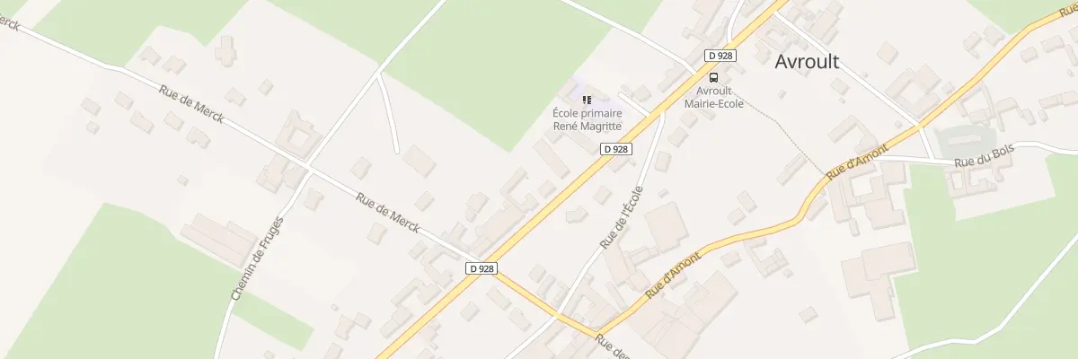 Plan du 28 Rue Principale à Avroult