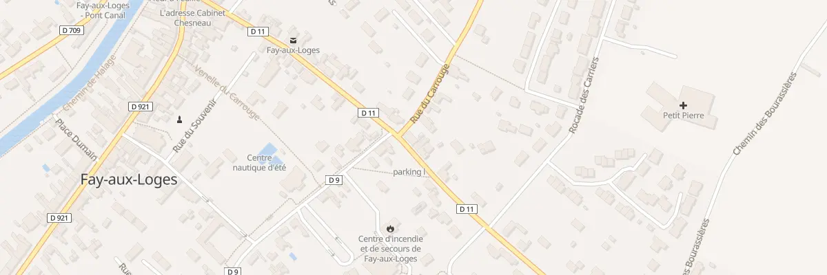 Plan du 2 Rue du Carrouge à Fay-aux-Loges