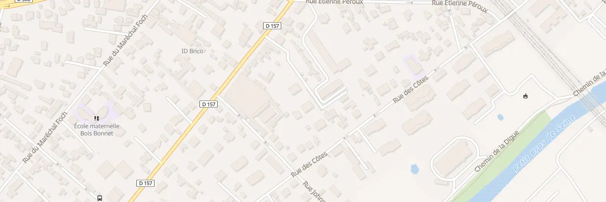 Plan du 44 Rue des Côtes à Maisons-Laffitte