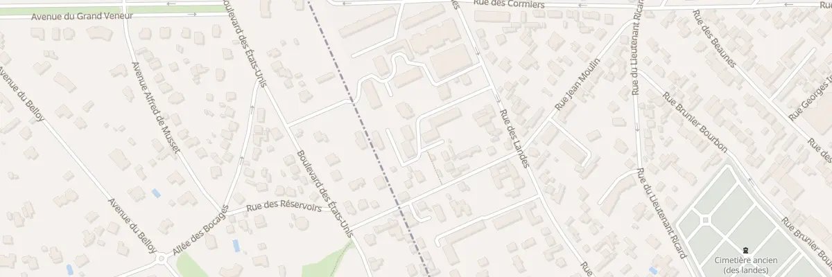Plan du 129 Rue des Landes à Chatou