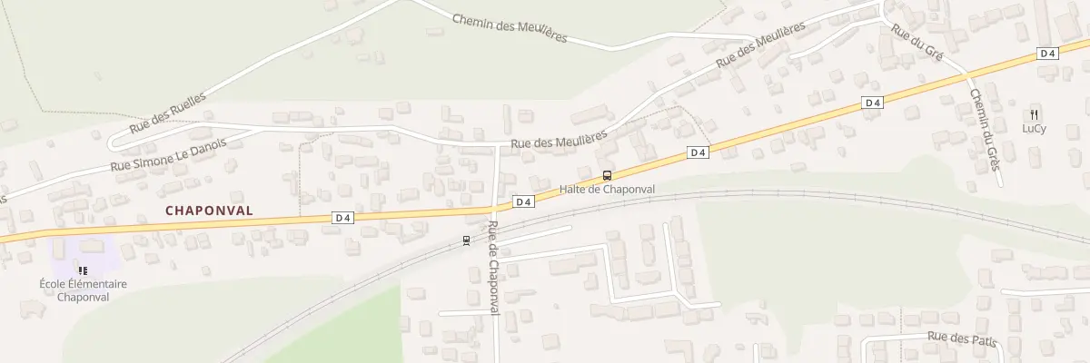 Plan du 54 Rue Marceau à Auvers-sur-Oise
