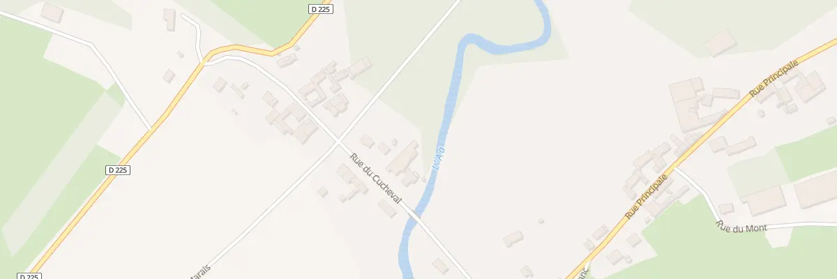 Plan du 11 Rue du Cucheval à Ouve-Wirquin