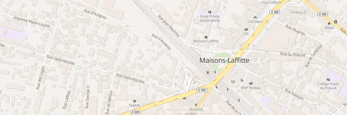 Plan du 15 Rue d’Achères à Maisons-Laffitte
