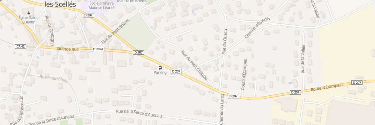 Plan du 139 Rte d’Etampes à Brières-les-Scellés