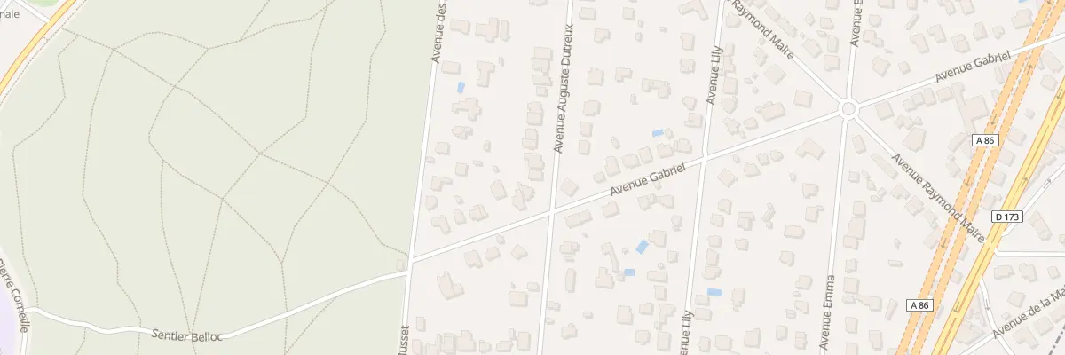 Plan du 20 Av Auguste Dutreux à La Celle-Saint-Cloud