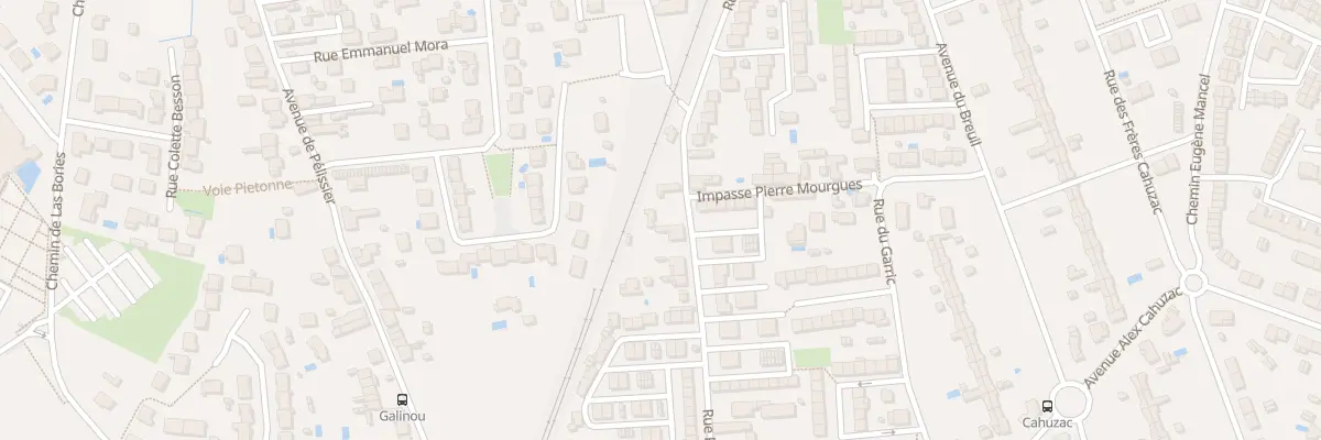 Plan du 77 Rue Pierre Mourgues à Albi