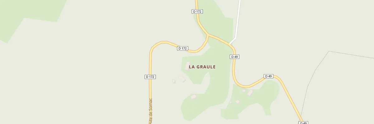 Plan du 2 La Graule à Saint-Sulpice-les-Bois