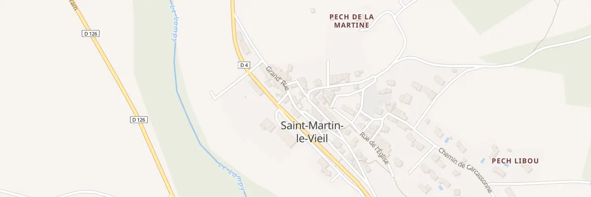 Plan du 19 Rue Grand’Rue à Saint-Martin-le-Vieil