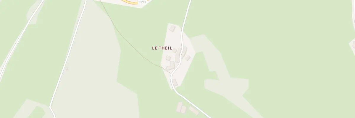 Plan du 5146 Le Theil à Saint-Quentin-la-Chabanne