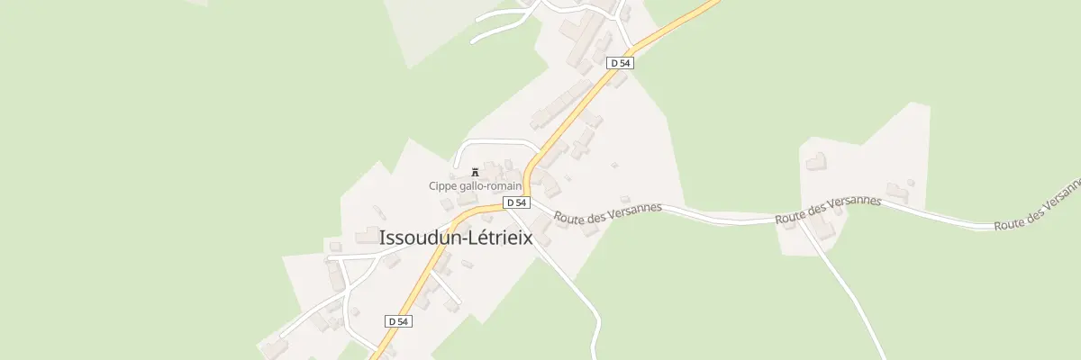 Plan du 2 Rte des Anciens Cafes à Issoudun-Létrieix