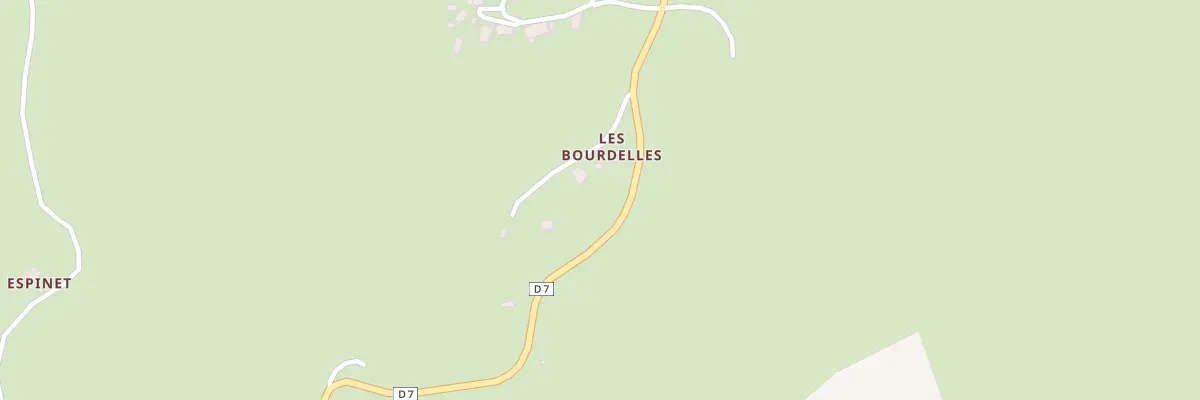 Plan du 6015 Les Bourdelles à Rouffiac