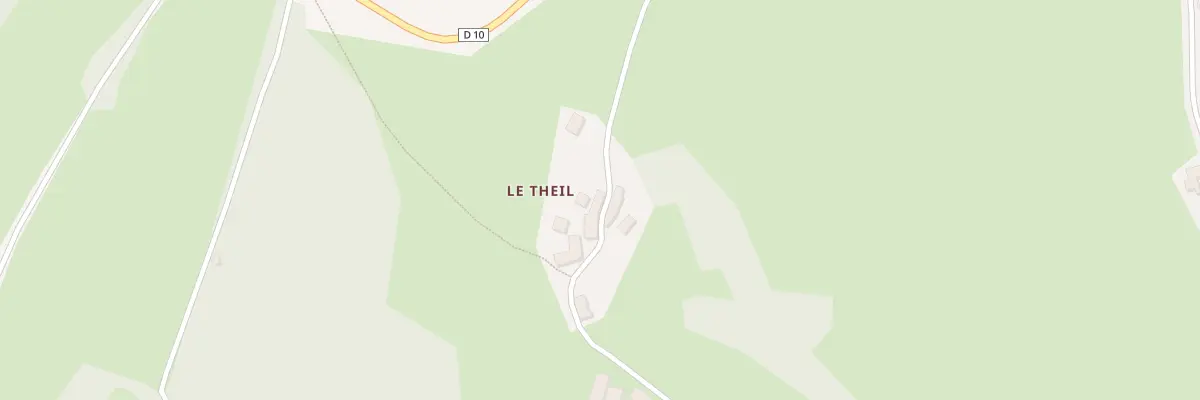 Plan du 5144 Le Theil à Saint-Quentin-la-Chabanne