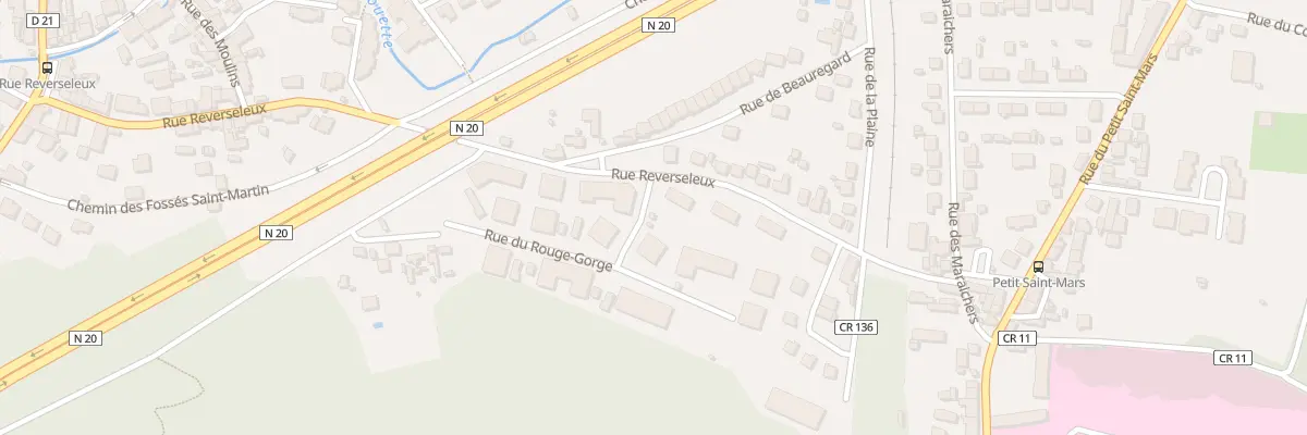 Plan du 13 Rue Reverseleux à Étampes