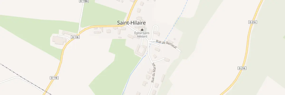 Plan du 6 Imp de l’Église à Lanches-Saint-Hilaire