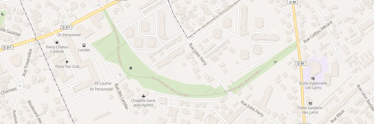 Plan du 51 Rue Jules Ferry à Chatou