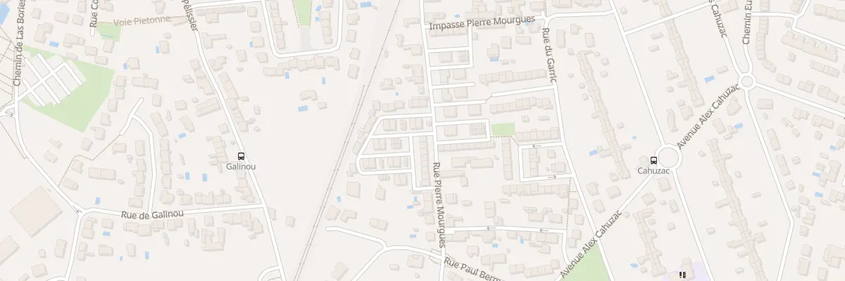 Plan du 59 Rue Pierre Mourgues à Albi