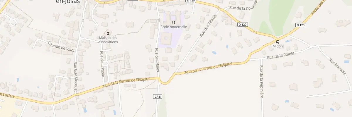 Plan du 12 Rue des Tilleuls aux Loges-en-Josas