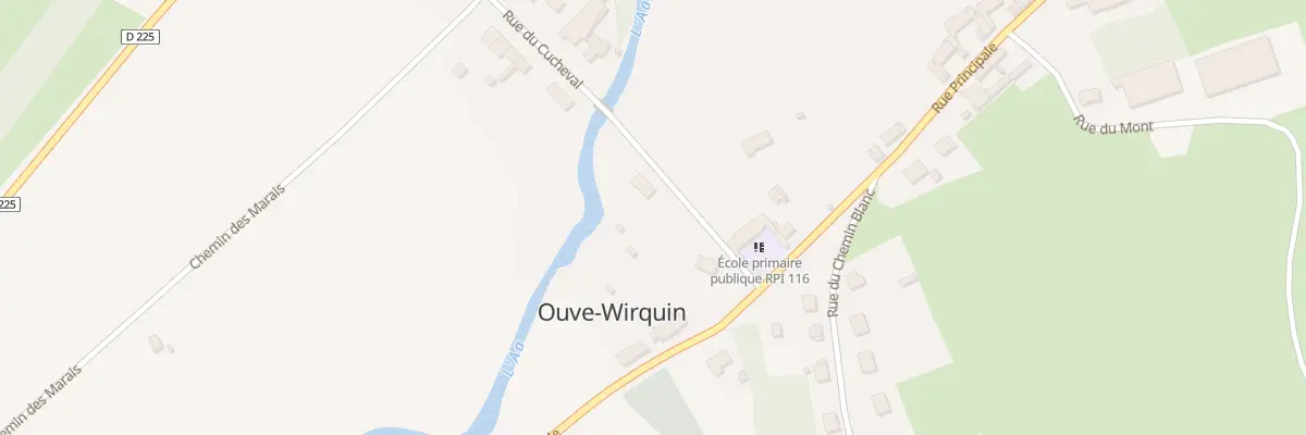 Plan du 2T Rue du Cucheval à Ouve-Wirquin