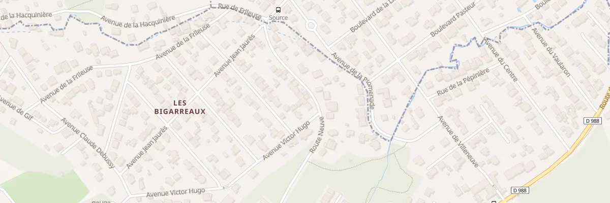 Plan du 29B Rte Neuve à Gometz-le-Châtel