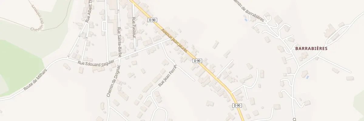 Plan du 65 Rue Jean Jaures à Cagnac-les-Mines