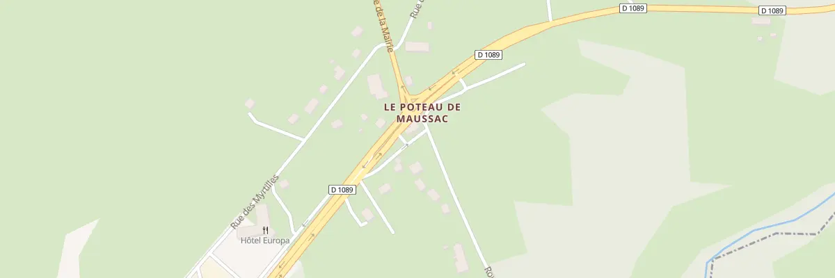 Plan du 2 Rte de l’Herm à Maussac