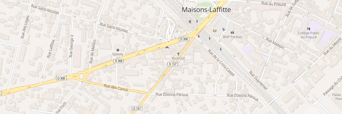 Plan du 4B Av de Saint Germain à Maisons-Laffitte