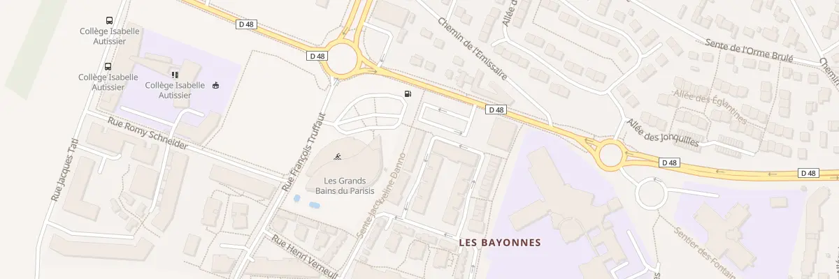 Plan du 30 Vc Marlene Dietrich à Herblay-sur-Seine