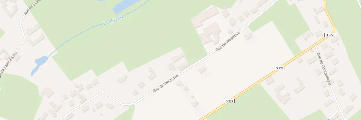 Plan du 5172 Rue de Westrove à Éperlecques
