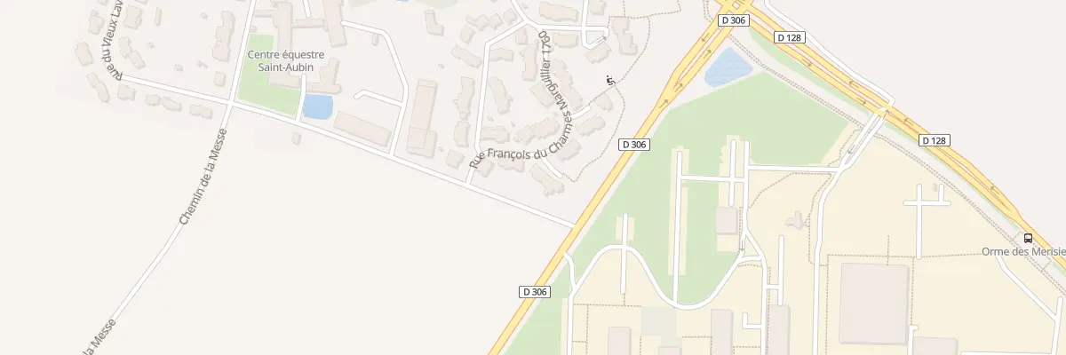 Plan du 1 Jardin des Tilleuls à Saint-Aubin