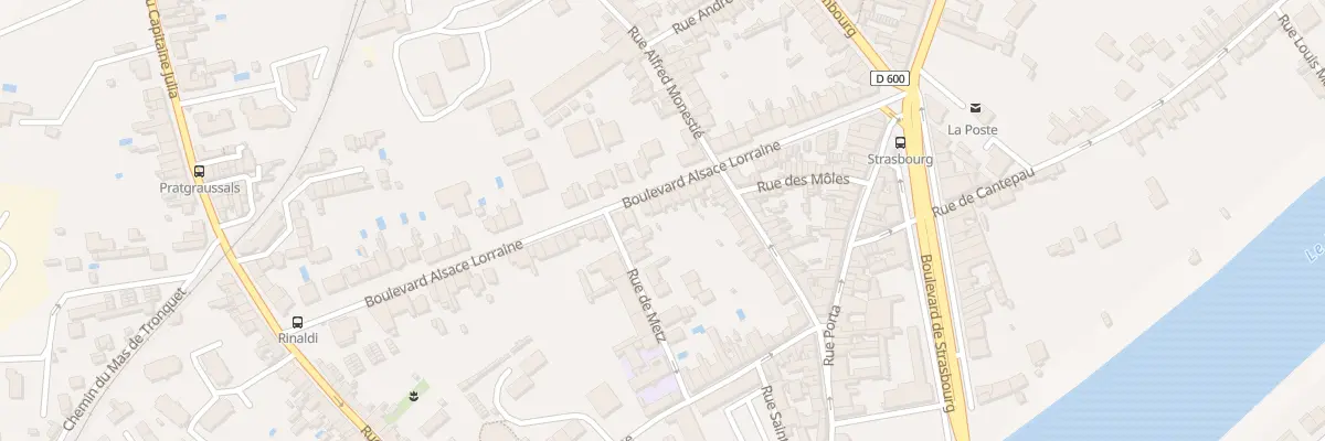 Plan du 41 Bd Alsace Lorraine à Albi
