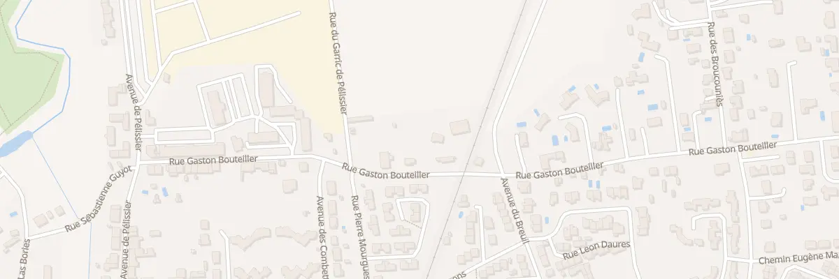 Plan du 7B Rue Gaston Bouteiller à Albi
