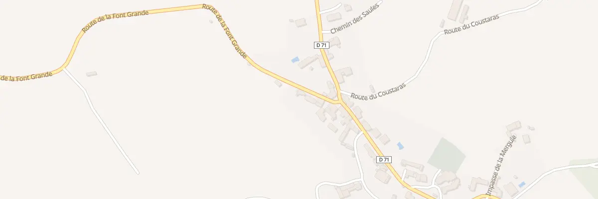 Plan du 20A Lescure à Lescure-Jaoul