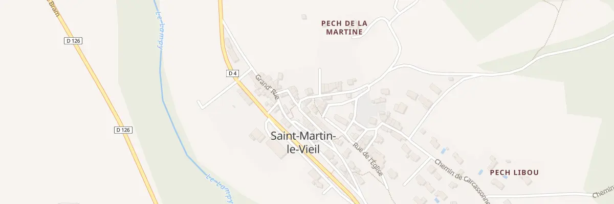 Plan du 9 Rue du Château Fort à Saint-Martin-le-Vieil