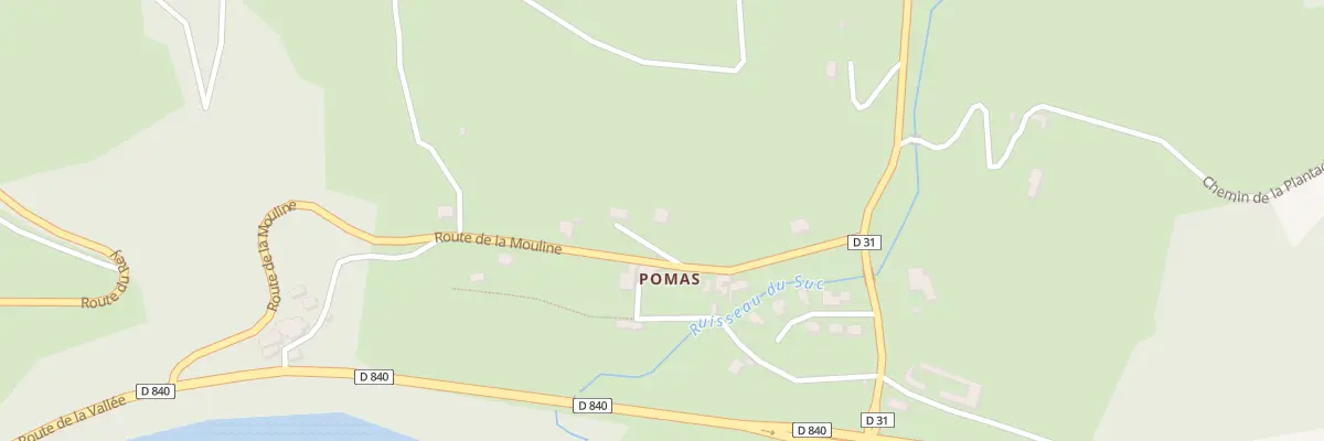Plan du 5104 Pomas à Cuzac