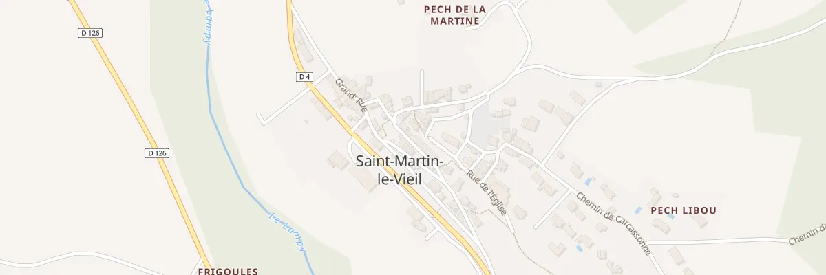 Plan du 19 Rue du Château Fort à Saint-Martin-le-Vieil