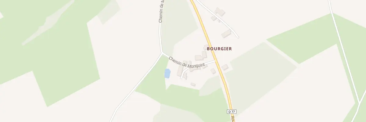 Plan du 1 Che du Montjoint - Bourgier à Bussière-Saint-Georges
