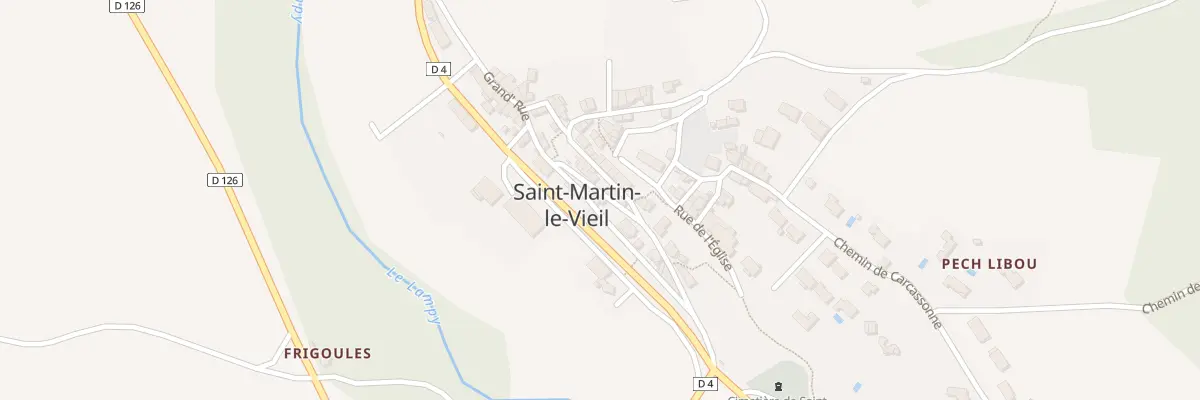 Plan du 3 Rue des Remparts à Saint-Martin-le-Vieil
