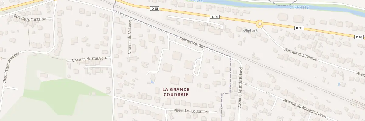 Plan du 12 Res Grandes Coudraies à Gif-sur-Yvette
