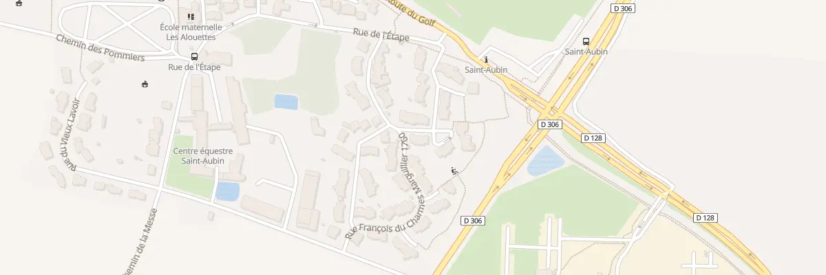 Plan du 2 Rue des Quatre Paves à Saint-Aubin