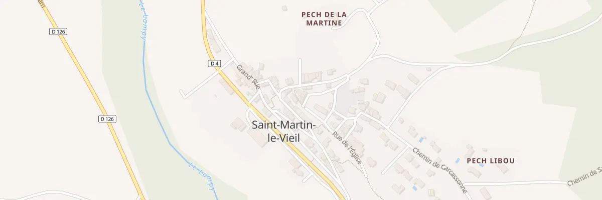 Plan du 3 Imp de l’Horloge à Saint-Martin-le-Vieil