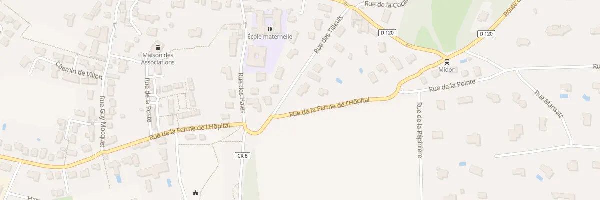 Plan du 13 Rue des Tilleuls aux Loges-en-Josas
