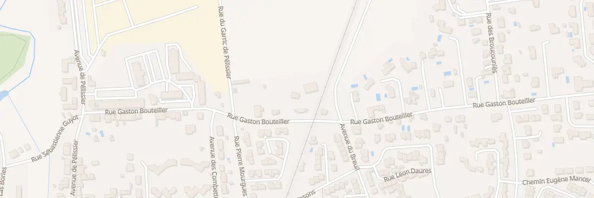 Plan du 9B Rue Gaston Bouteiller à Albi
