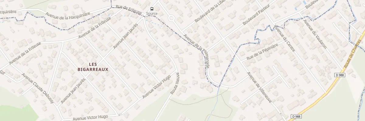 Plan du 26 Rte Neuve à Gometz-le-Châtel