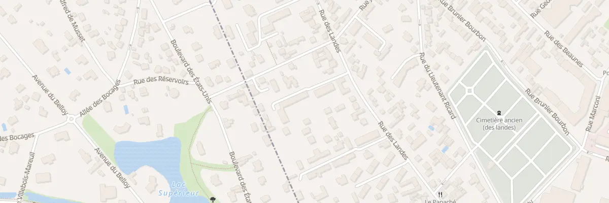 Plan du 103 Rue des Landes à Chatou