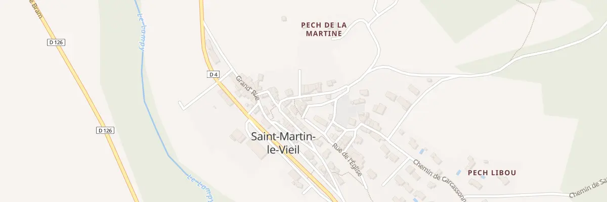 Plan du 5 Rue du Château Fort à Saint-Martin-le-Vieil