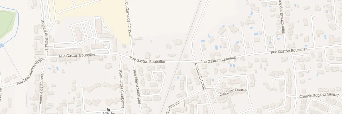 Plan du 11 Rue Gaston Bouteiller à Albi
