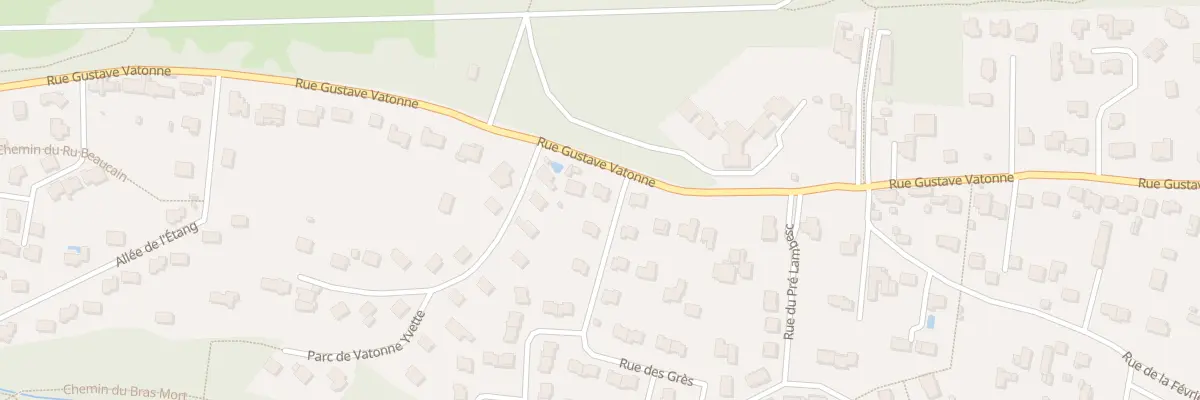 Plan du 2 Rue des Grès à Gif-sur-Yvette