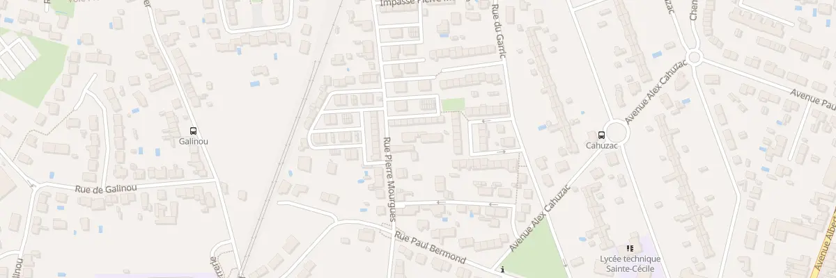 Plan du 52 Rue Pierre Mourgues à Albi